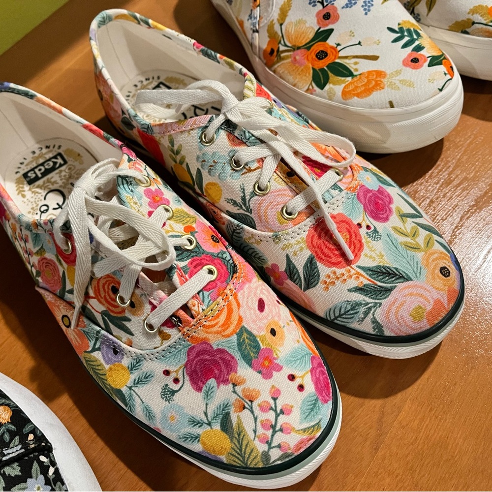 Rifle Paper Champion Keds EUC Size 7.5
